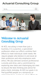 Mobile Screenshot of actuarialconsultinggroup.org